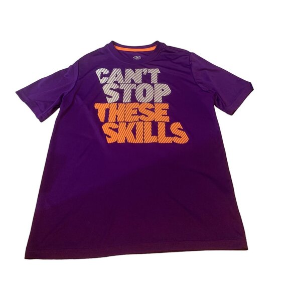Athletic Sz XL Boys Active Graphic Purple - Picture 1 of 3